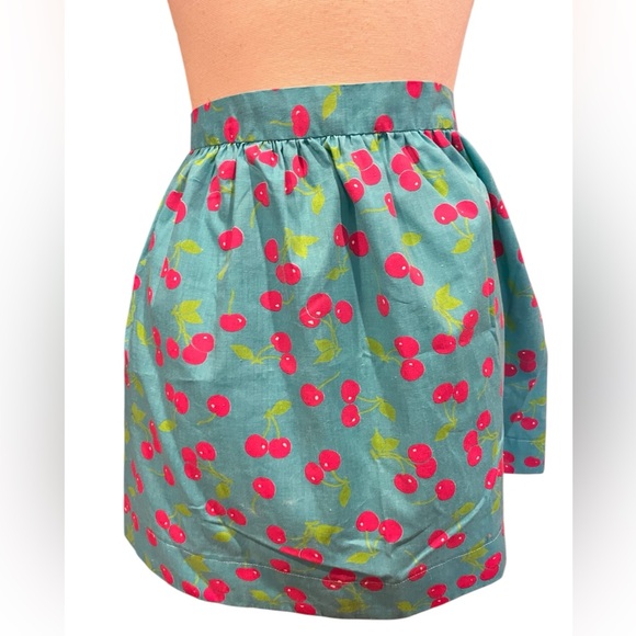 vintage Other - Vintage waist apron with cherry pattern